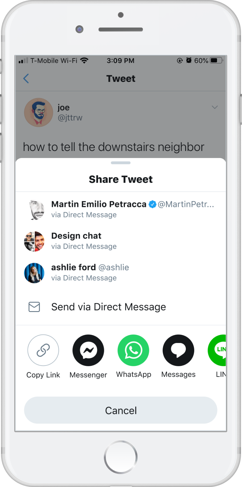 Share UI